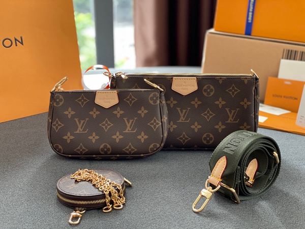 ルイヴィトンバッグ背面デザイン